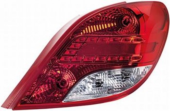 Světlo zadní PEUGEOT 207 HB/CABRIO 06-13 LED